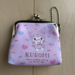 クロミちゃん PVCがま口ポーチ2 サンリオ　新品