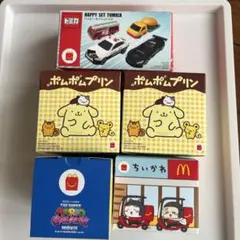 マクドナルド ハッピーセット トミカ ポムポムプリン ちいかわ　新品のサムネイル