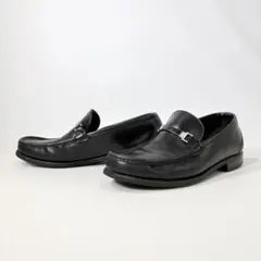 Salvatore Ferragamo レザー ローファー 黒 8 26.0相当