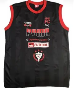 【美品】PUMA ノースリーブタンクトップ 1948年デザイン 黒赤