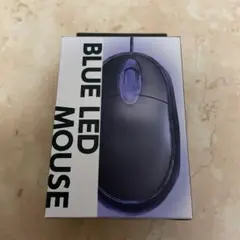 BLUE LED MOUSE USB接続　新品未使用