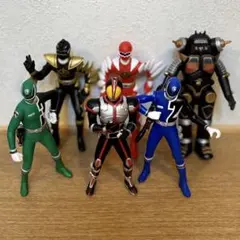 戦隊もの フィギュア6体セット