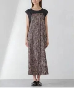 THOUSAND MILE✖️ナノユニバース サロペットスカート