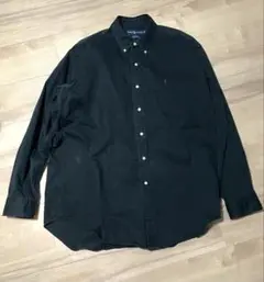 Ralph Lauren 長袖シャツ BLAKE 刺繍ロゴ 2XL 黒 コットン RALPH LAUREN【XL】BLAKE 刺繍ポニー BD 長袖シャツ ブラッ - メルカリ