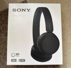 【新品未使用】SONY WH-CH520 ワイヤレスヘッドホン ブラック