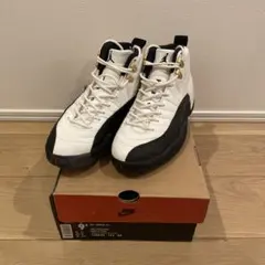ナイキ　NIKE AIR JORDAN Ⅻ WHITE/BLACK size9H