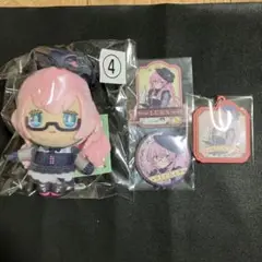 グッスマくじ　巡音ルカLuka ぬいぐるみ　ラバーチャーム　バッジセット