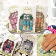 専用！ディズニー プリンセス ヴィランズ ネイルチップ 7点×6セット 新品！ディズニー プリンセス ヴィランズ ネイルチップ 7点セット