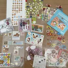 シール　まとめ売り　リラックマ　ケアベア　フレッシュプリキュア　訳あり平成レトロ