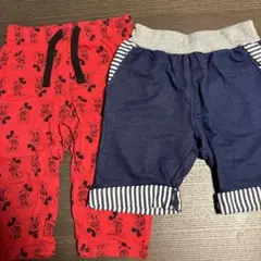 ミッキー・半ズボンセット 90cm