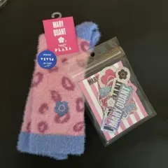 PLAZA限定MARYQUANT／ソックス／ステッカー