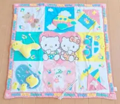 【美品】ハローキティマット　ヴィンテージ　平成レトロのサムネイル