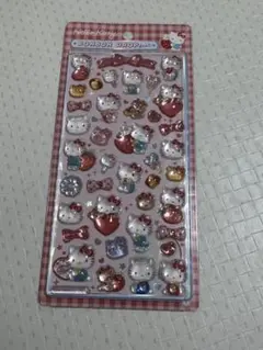 【国内正規品】ハローキティ　ボンボンドロップシール　　赤　第二弾