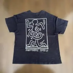 GAP Keith Haring 티셔츠 XL 블랙