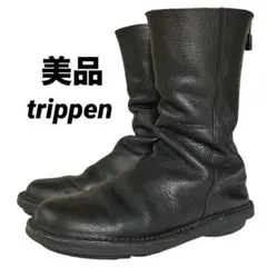 【美品】◾️トリッペン◾️サイドゴアブーツ◾️Mid-Boot◾️バックジップ◾️ブラックのサムネイル