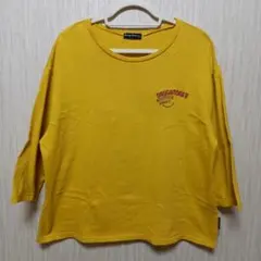 drug store's イエロー 五分袖 カットソー