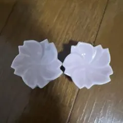 さくら型陶器箸置きセット 淡いピンク