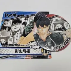 影山飛雄　⑤　ハイキュー　コレクション缶バッジ　HEROES　ジャンプフェスタ