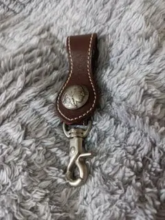 革製、ベルトループキーホルダー