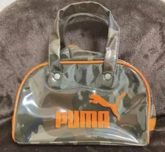 PUMA ミニバッグ クリアバッグ 迷彩柄