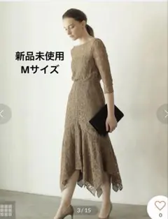 新品タグ付き✨ LAGUNAMOONラグナムーン ハンカチーフレースドレスのサムネイル
