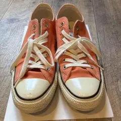 CONVERSE ローカットスニーカー オレンジ