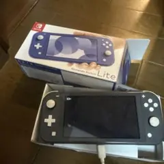Nintendo Switch Lite 本体 グレー キャリングケース付き - メルカリ