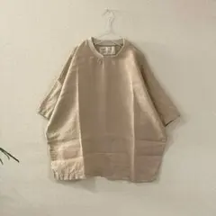 お値下げ！ネストローブ♡80リネンガーゼブラウジングプルオーバー