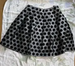 エムズグレイシー　水玉　フレアスカート　40 L