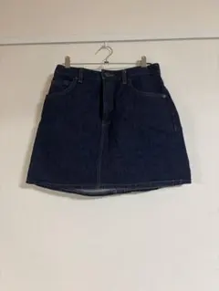 GU ダークブルーデニムミニスカート M