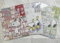 新品⭐︎3セット スヌーピー　レターセット　便箋　封筒