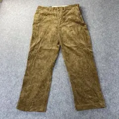 コーデュロイパンツ ワイドパンツ