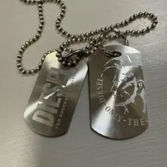 DIESEL ネックレス ドッグタグ