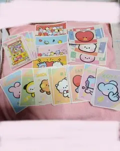 BT21 デコステッカー 38枚