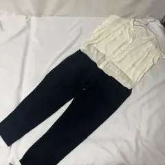 apart by lowrys モノトーンバイカラー　オールインワン　サイズMのサムネイル