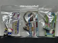 廃盤・レア　ハローキティ　ご当地キティ　根付け　ストラップ　3点セット