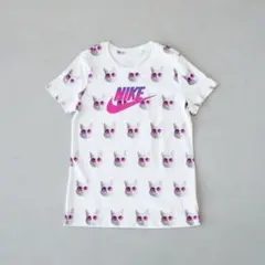 Nike 猫プリント 半袖Tシャツ