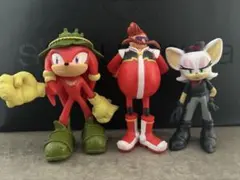 SONIC ナックルズ・エッグマン・ルージュ フィギュアセット