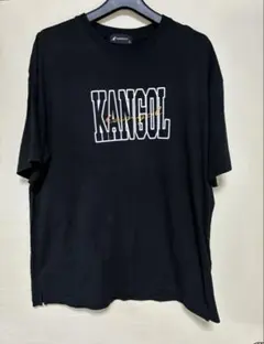 【匿名配送】KANGOL 半袖Tシャツ ブラック Lサイズ