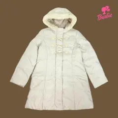 00T573☆ Barbie ロング ダウンコート ジケット アウター 防寒のサムネイル