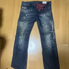 ☆REPLAY JONDRILL パワーストレッチ ダメージ加工 スキニーデニム 