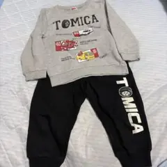 トミカ 裏毛トレーナー パンツ セット 100cm しまむら バースデイ