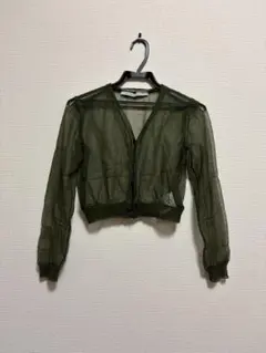 JOHN LAWRENCE SULLIVAN シースルー　カーディガンのサムネイル
