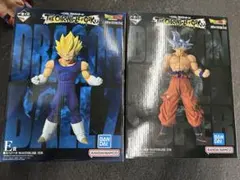一番くじ ドラゴンボール E賞 魔人ベジータ F賞 孫悟空 身勝手の極意　2体