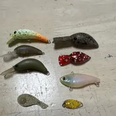 エリアトラウトルアー ＿12個セット ロデオクラフト ハンクル など