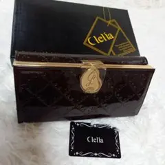 【新品】Clelia クレリア 長財布 ブラウン カード入れ多数 大きめ