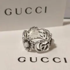 GUCCI グッチ 指輪 フラワー インターロッキングG 8号 花モチーフ 楽天市場】GUCCI グッチ 指輪インターロッキングGロゴフラワー