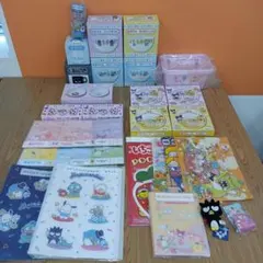 サンリオキャラクターズ 食器 クリアファイルホルダー等 まとめ売り※ばら売り不可