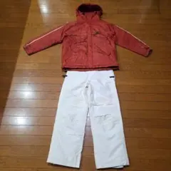 スキーウェア 赤