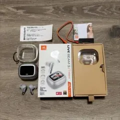 【保証書・カバー付き】JBL LIVE BEAM 3 ライブビーム3 イヤホン